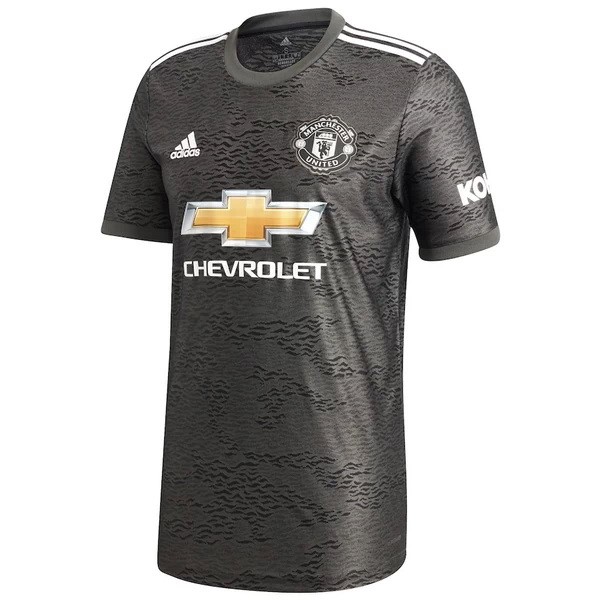 Camiseta Manchester United Replica Segunda Ropa 2020/21 Negro